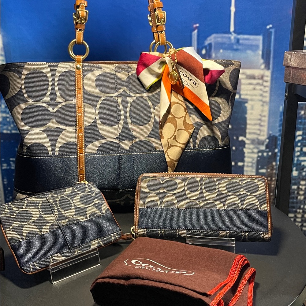 Coach 1941 Legacy Denim bundle
